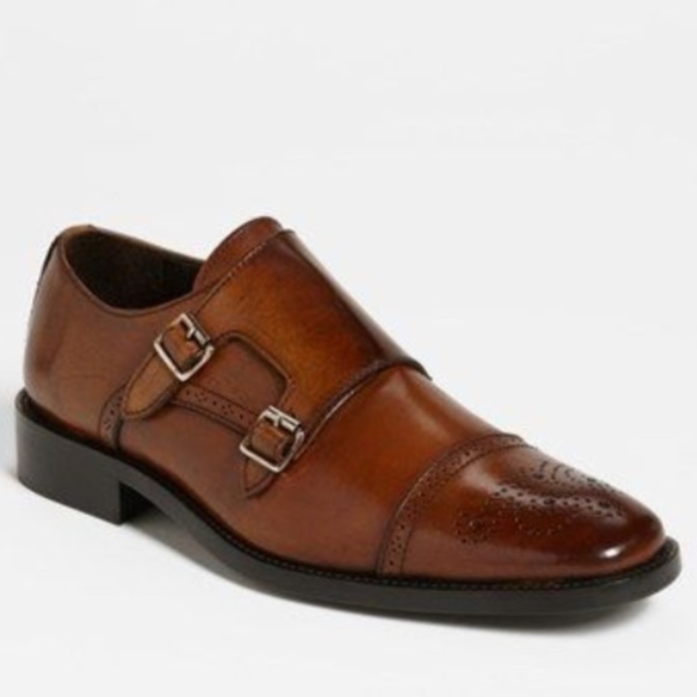 To Boot New York 'Mason' Double Monk Strap Slip-On